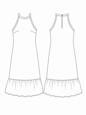Aermelloses Sommerkleid 79838f40