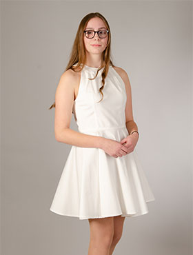 Galerie weisses Kleid